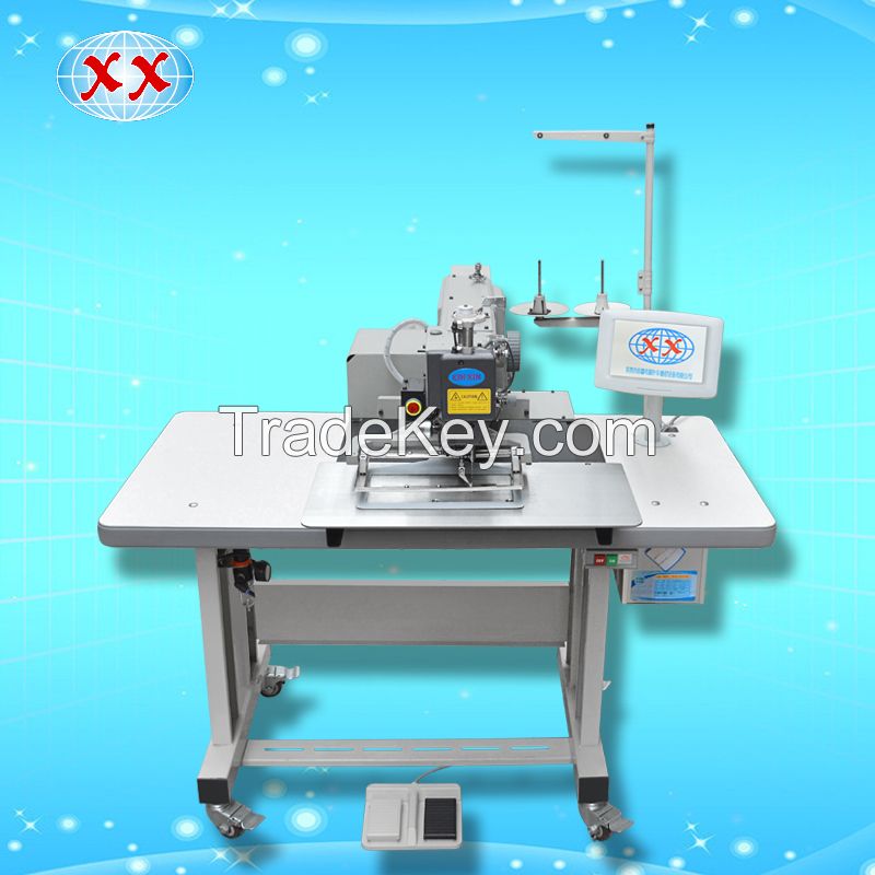 XX-2010 Leather Bag insturial computerized Sewing Machine configuration models with smart touch screen