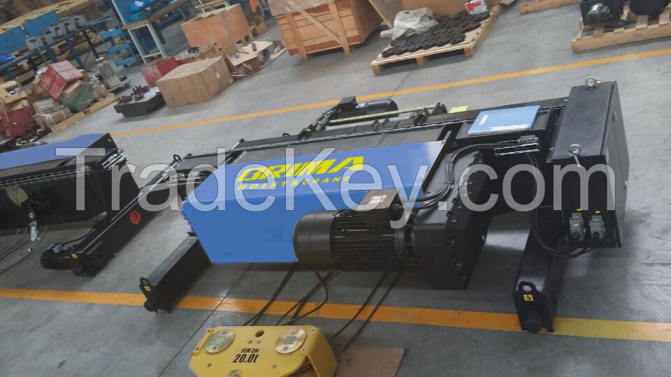 10T Double Girder European Wire Rope Hoist