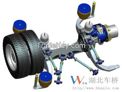 Low floor urban bus exclusive use rear axle assy series