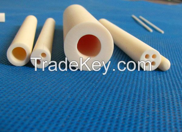 industrial foundry Al2O3 alumina tube