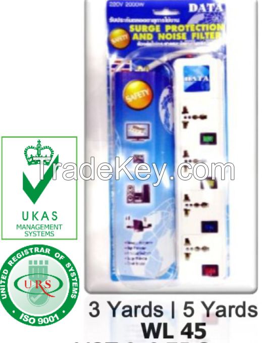 DATA Extension socket WL Series Surge Protection and Noise Filter