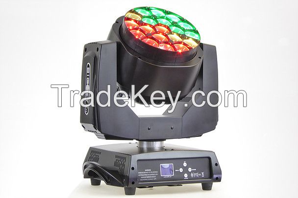 Big bee eye 19*15W LED Moving head stage lighting