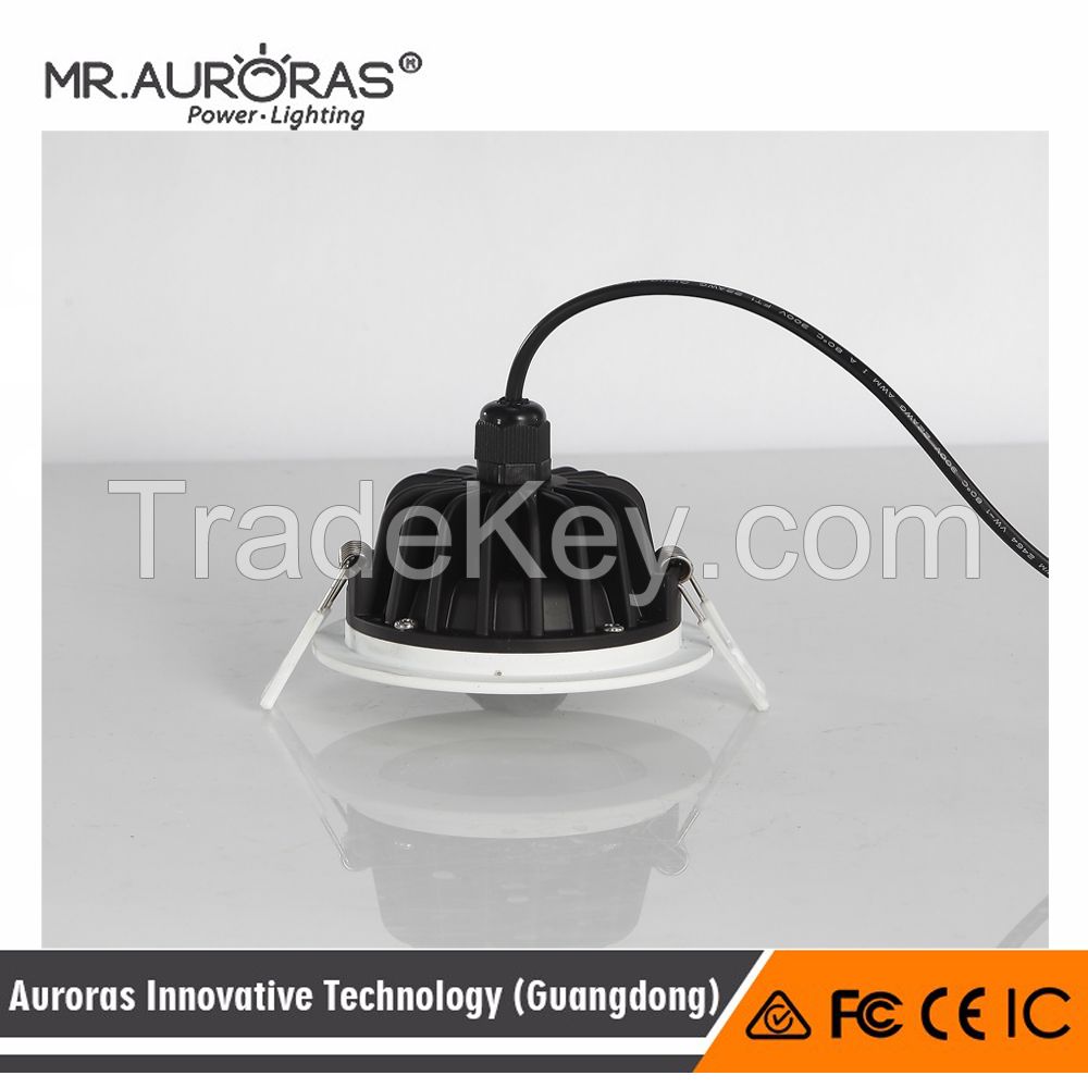 Waterproof led downlight IP65 CE ROHS SAA CTICK IC-F