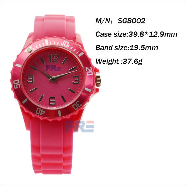 China factory watch accept mixed color order wholesale silicone children watch