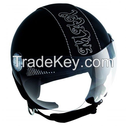 100% Italian handmade open motor helmets