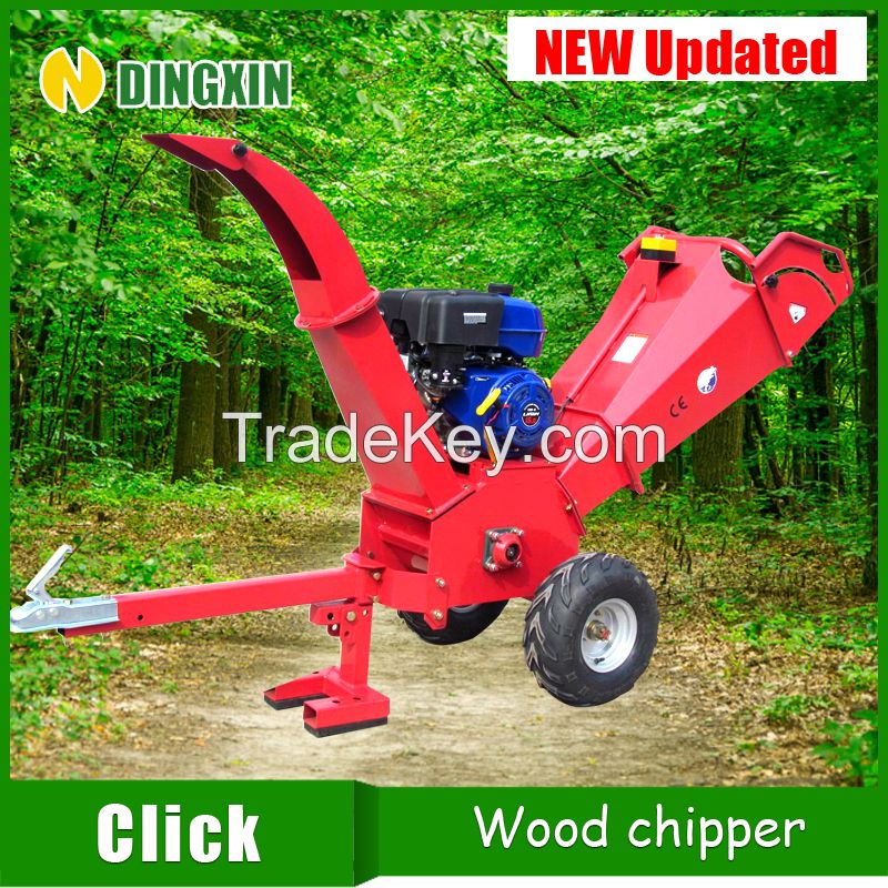 ATV Wood Chipper Shredder with 15 hp Engine