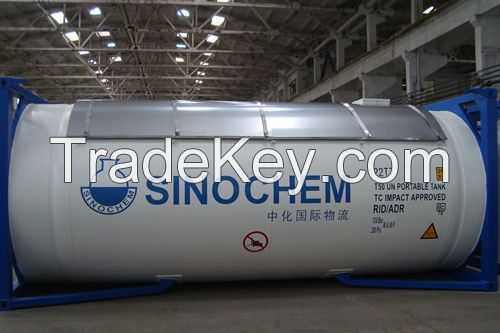  ISO 20 feet CO2 Tank Container, T75 Cryogenic Tank 