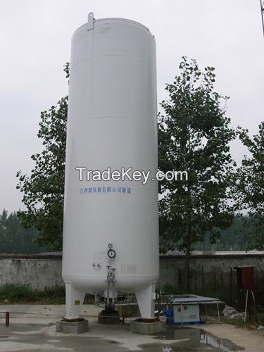 Large scale storage tank