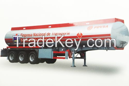 Truck tanker without chassis for exporting