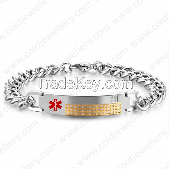 Medical alert bracelet