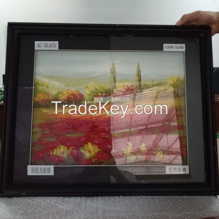 LCD screen / ATM / display screen 2mm 3mm 4mm anti glare glass