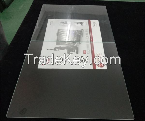 interactive touch screen 2mm 3mm 4mm anti glare glass