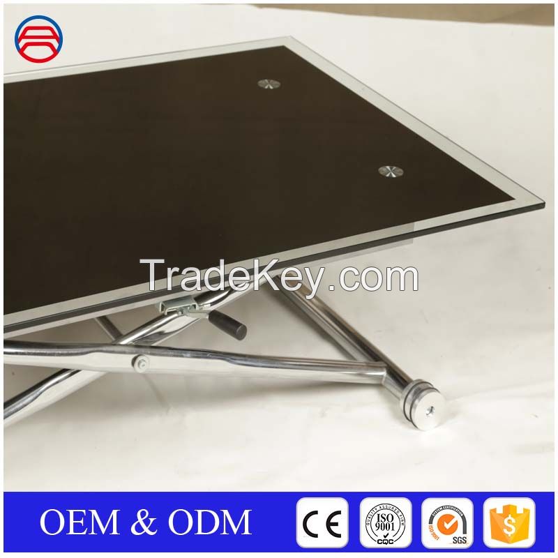 6mm 8mm 10mm 12mm black tempered glass for coffee table