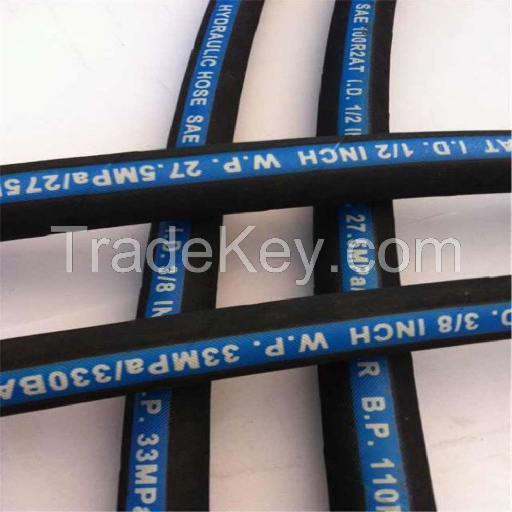 top quality hose steel wire braiding hose oil hydraulic hose