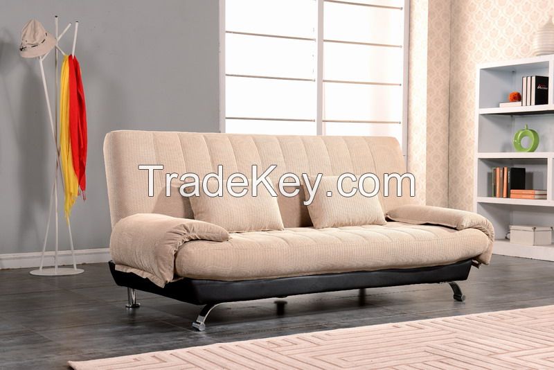Fantastic Living Room Fabric Folding Sofa Bed