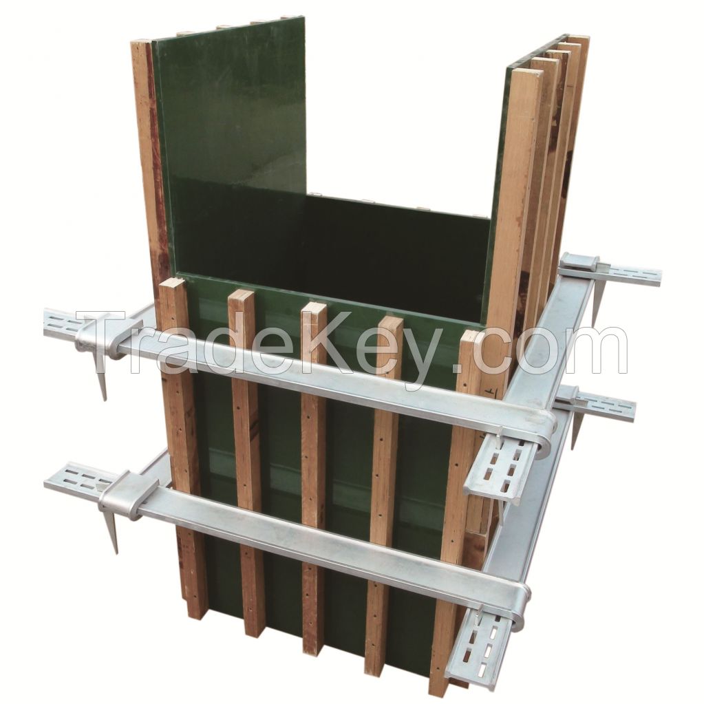 Low price concrete columns mold for square formwork