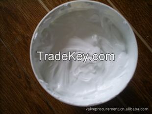 Machine printing white transparent rubber paste for Tshirt screen printing