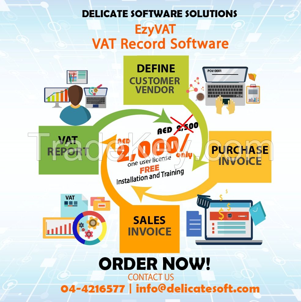 Easy to use VAT Software in UAE