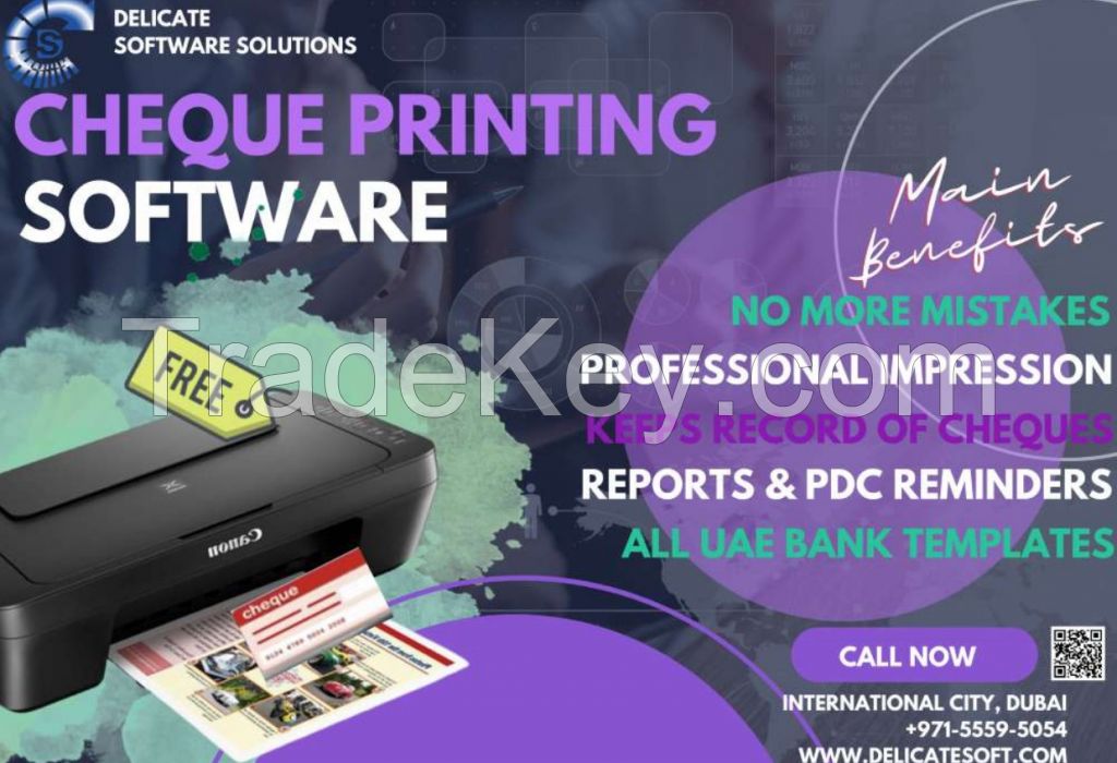 Best Cheque Printing Software 2023