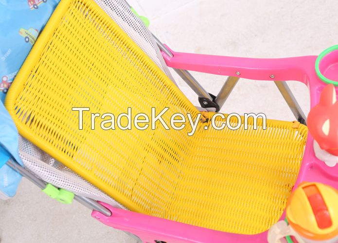 Hand woven children's strollers