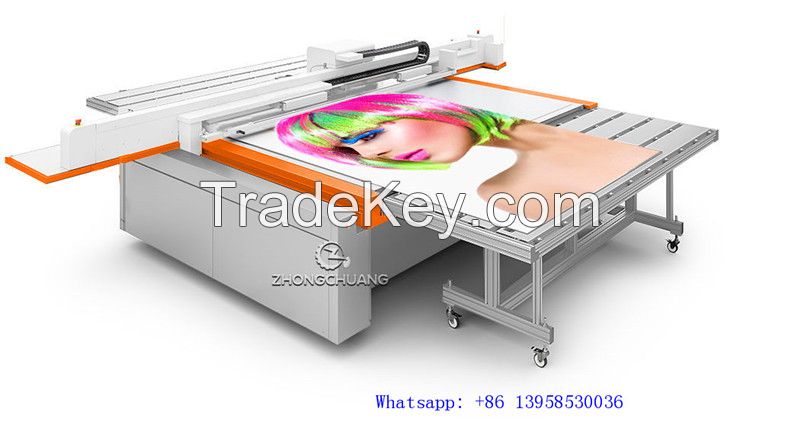 Digital UV flatbed printer for leahter industry