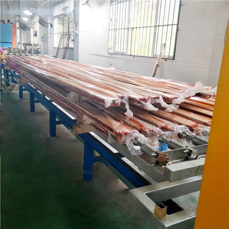 wood effect heat transfer machine for aluminum