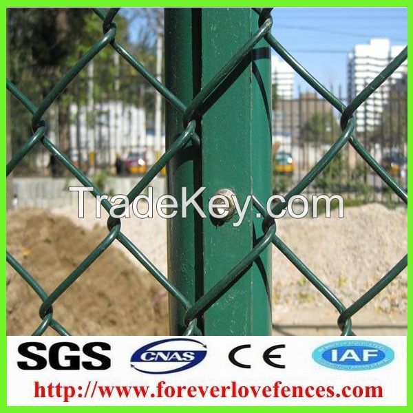 low price packed in roll and pieces chain link fence