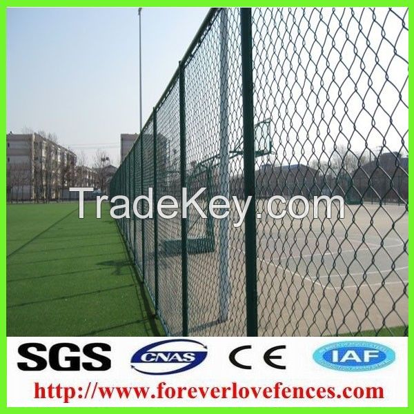 low price packed in roll and pieces chain link fence
