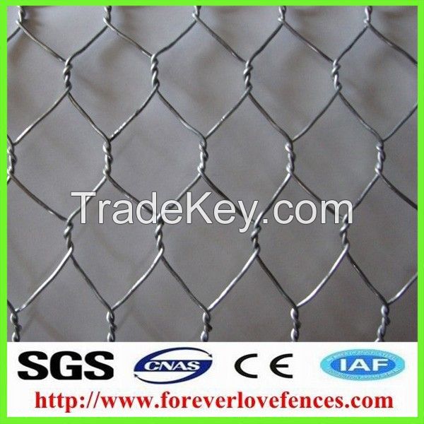 galvanized steel/pvc coated gabion wire mesh fence