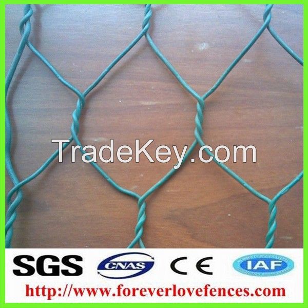 galvanized steel/pvc coated gabion wire mesh fence