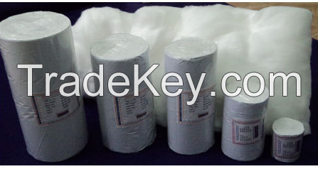 medical absorbent cotton wool roll