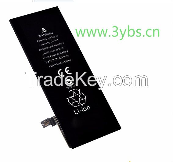 Manufacturer of 1810mAh cell phone battery replace for iPhone6