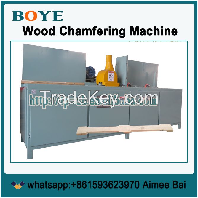 wood pallet blade edge trimming machine pallet chamfer edge milling machine