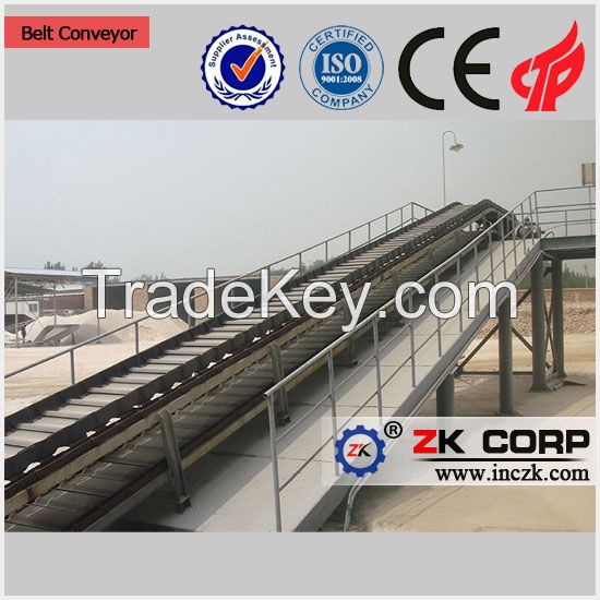 DJ Large angle belt conveyor