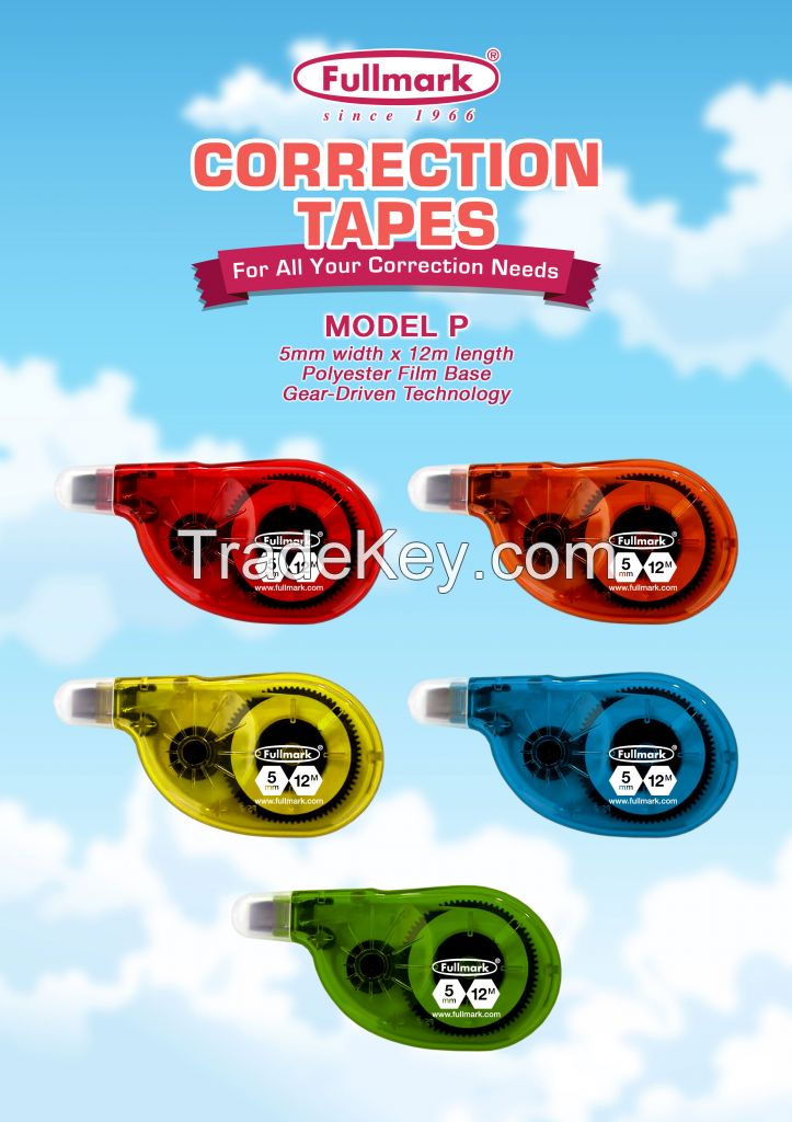 Correction/Gluey Tapes/Compatible Printer Ribbons/Inks