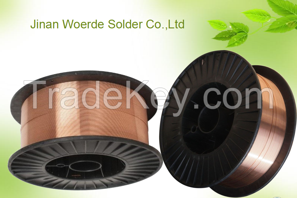  welding consumables copper coated mig wires