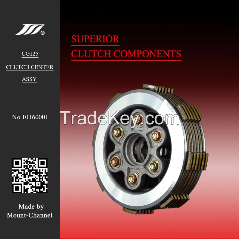 Superior quality CG125 clutch assembly for honda motorcycle