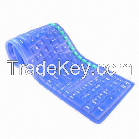 Custom-made Bluetooth Silicone Keyboard