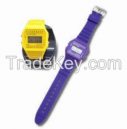 Fashion wrist watch sport silicone watch