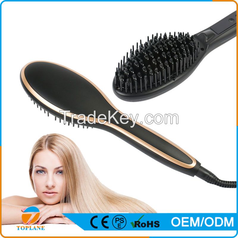 Lowest Price New Beautiful Star Hair Straightener Brush Auto Electric