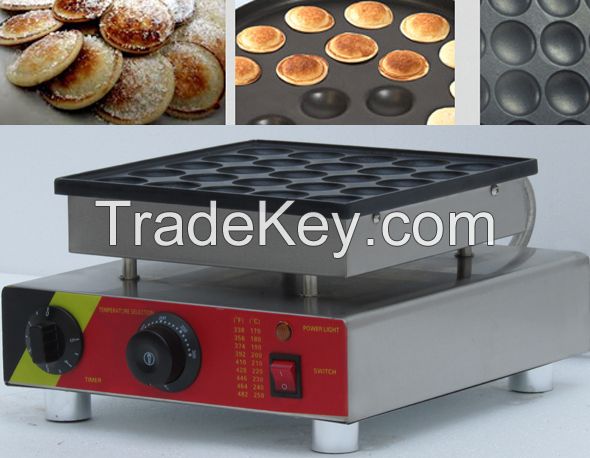 CE certificate Poffertjes grill for sale (can do gas)/Electric 50 holes poffertjes grill