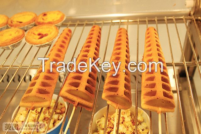 Commercial lolly waffle maker for sell/commercial lolly waffle machine