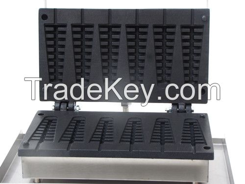 Commercial lolly waffle maker for sell/commercial lolly waffle machine