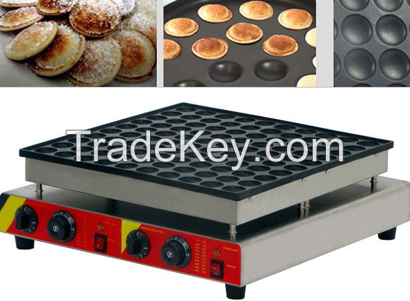 CE certificate Poffertjes grill for sale (can do gas)/Electric 50 holes poffertjes grill