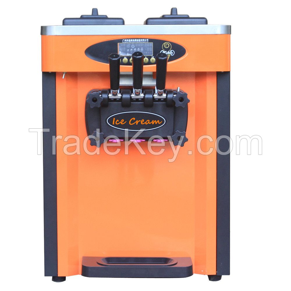 25L table top ice cream machine/ice cream maker/yoghourt machine