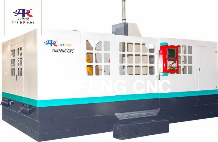 FOUR-AXIS CNC MILLING MACHINE FOR TYRE MOULD