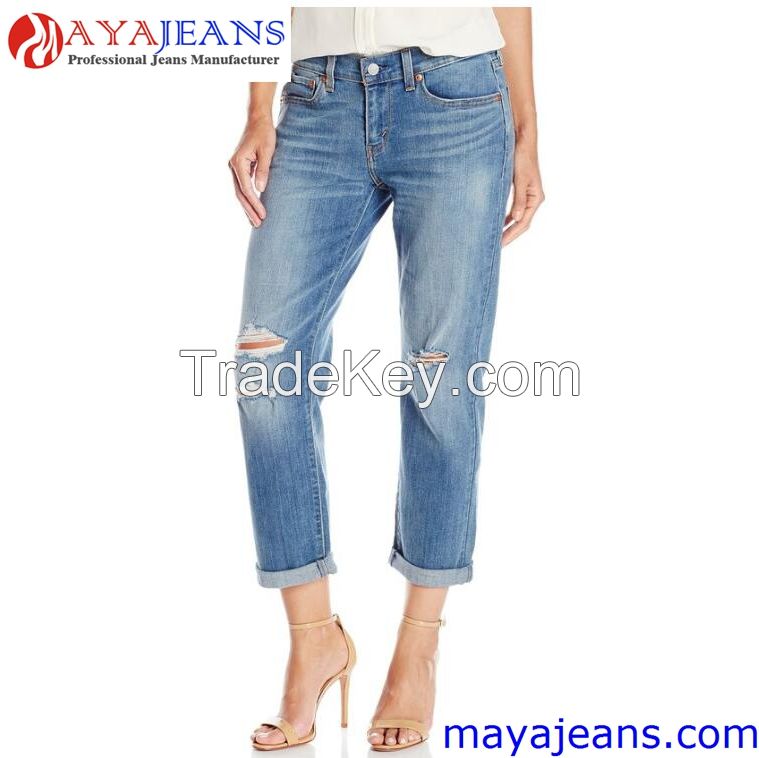 Women's New Boyfriend Jean Maya Garment Co., Limited