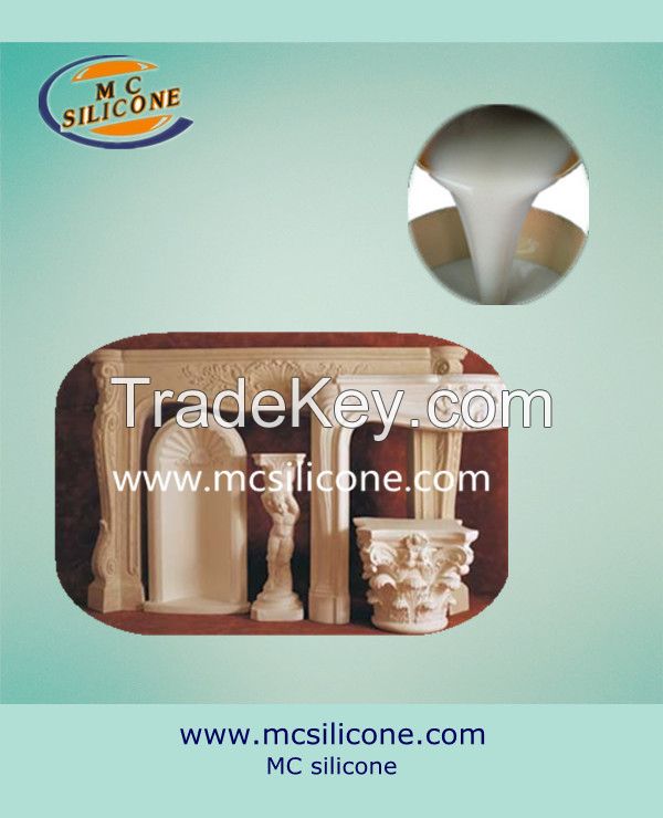 liquid silicon rubber for stone  molds making