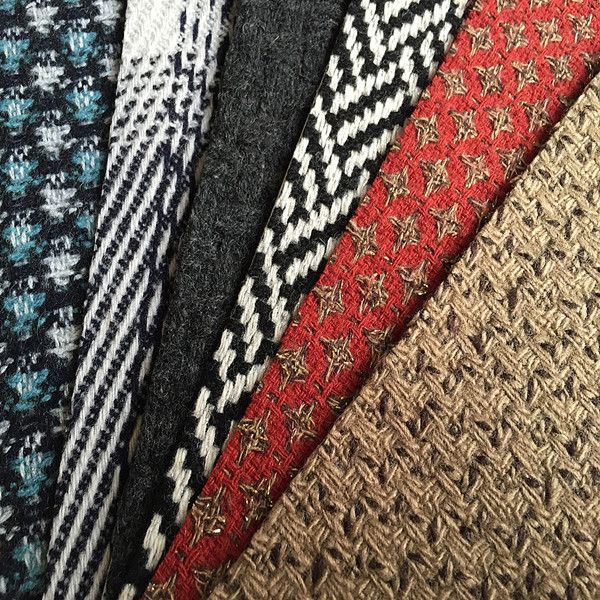 woven tweed blend woolen fabric for wool cloth