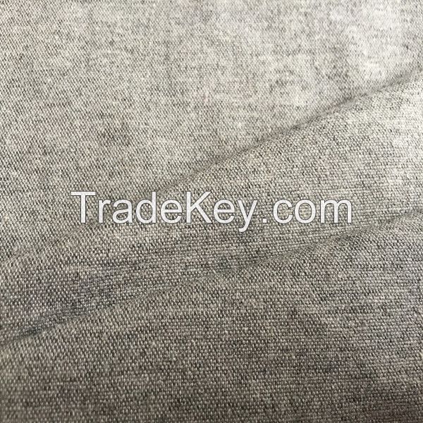 cotton mixed tweed grey, color cotton wool blend fabric for shirt